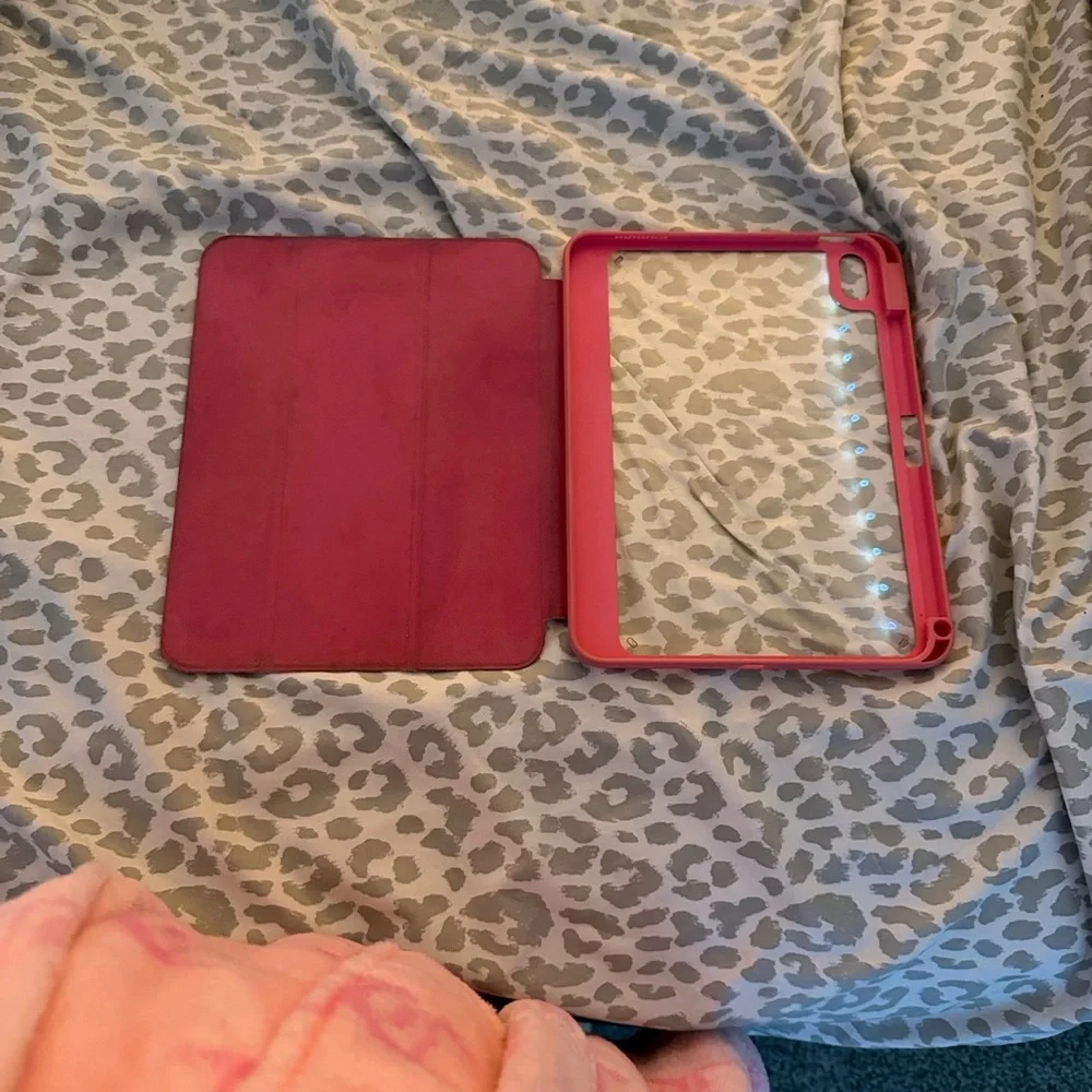 Apple iPad in Vibrant Pink with Case